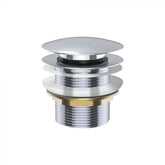 Fienza 40mm Pop Up / Pull Out Bath Plug and Waste No Overflow- Chrome